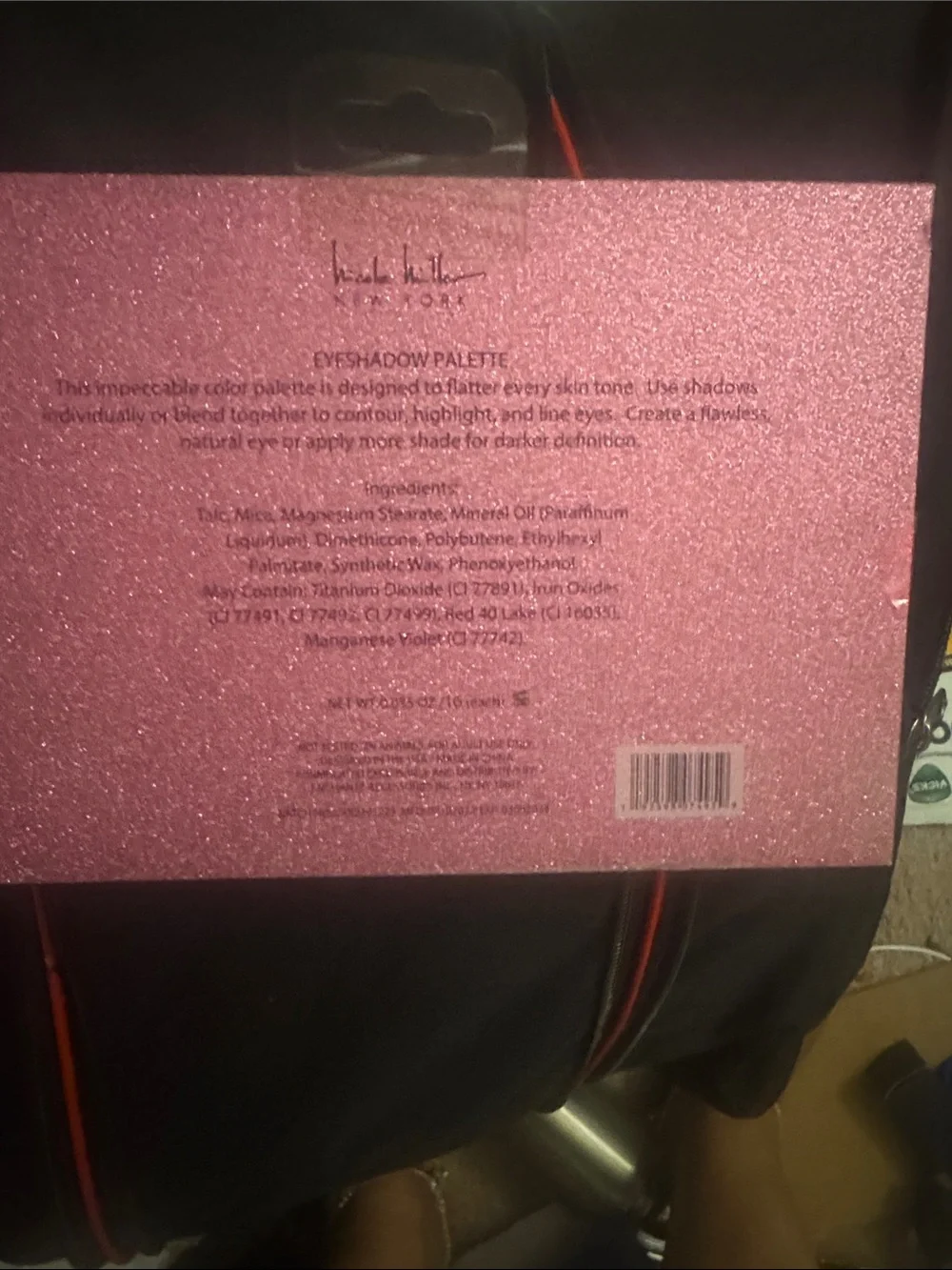 Nicole Miller palette shimmering